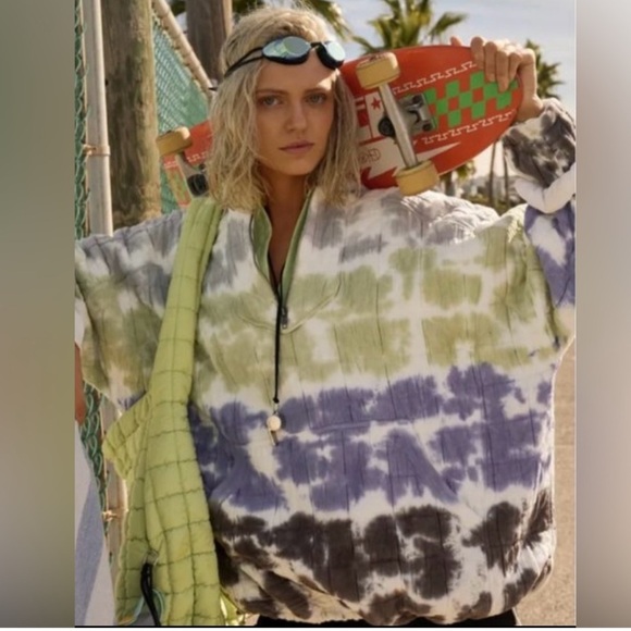 Free People Quilted Carryall Pale Neon - Lime Green - Limited Edition - Picture 6 of 10